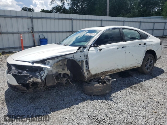 2024 Honda Accord EX-L with VIN 1HGCY2F63RA008938, listed as a Copart auction lot 56930515 with 25,759 mi miles and Salvage title. Bid and sale history available at DreamBid. Image 1.