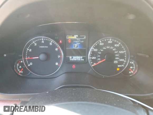 2013 Subaru Outback Limited with VIN 4S4BRBKC3D3244887, listed as a Copart auction lot 75834644 with 165,516 mi miles and Salvage title. Bid and sale history available at DreamBid. Image 9.