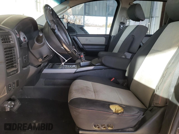 2010 Nissan Titan LE with VIN 1N6BA0EC4AN315443, listed as a Copart auction lot 85303574 with 221,248 mi miles and Salvage Title. Bid and sale history available at carsss.com. Image 7.