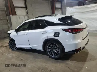 2020 Lexus RX 350 F Sport Performance z VIN 2T2YZMDA5LC237737, wystawiony jako Copart lot #58636475 z przebiegiem 86 257 mil mil oraz Szkoda całkowita • Salvage title. Historia ofert i sprzedaży dostępna na DreamBid. Obrazek 2.
