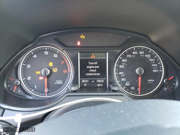 2017 Audi Q5 Premium Plus with VIN WA1L2AFP4HA043354, listed as a Copart auction lot 49401175 with 65,741 mi miles and Salvage Title. Bid and sale history available at carsss.com. Image 9.
