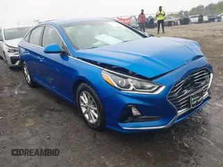 2019 Hyundai Sonata SE with VIN 5NPE24AF1KH783605, listed as a IAAI auction lot 41940740 with 98,560 mi miles. Bid and sale history available at carsss.com. Image 1.