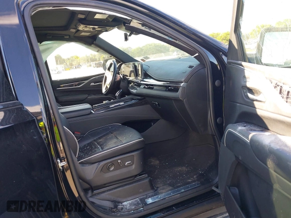 2023 Cadillac Escalade 4WD Sport z VIN 1GYS4EKL2PR351882, wystawiony jako IAAI lot #41555895 z przebiegiem 58 703 mil mil oraz . Historia ofert i sprzedaży dostępna na DreamBid. Obrazek 5.
