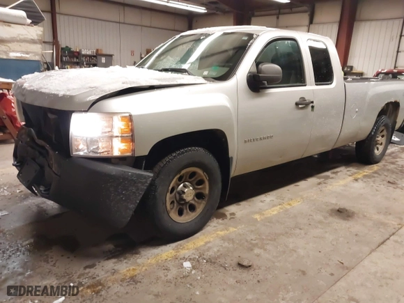 2011 Chevrolet Silverado 1500 Work Truck with VIN 1GCRKPE09BZ234204, listed as a IAAI auction lot 41598748 with 193,483 mi miles. Bid and sale history available at carsss.com. Image 2.