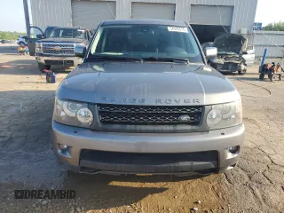 2011 Land Rover Range Rover Sport HSE Lux with VIN SALSK2D4XBA292953, listed as a Copart auction lot 54599915 with 3,164 mi miles and Salvage Title. Bid and sale history available at DreamBid. Image 5.