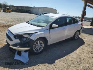 2017 Ford Focus SE with VIN 1FADP3F24HL208356, listed as a Copart auction lot 51853995 with 109,319 mi miles and Salvage Title. Bid and sale history available at carsss.com. Image 1.