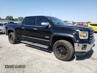 2014 GMC Sierra 1500 SLT with VIN 3GTU2VEC8EG107800, listed as a Copart auction lot 58383475 with 88,363 mi miles and Salvage title. Bid and sale history available at DreamBid. Image 4.