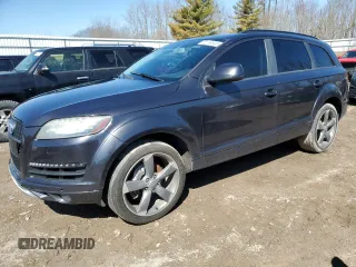 2015 Audi Q7 3.0T Premium Plus with VIN WA1LGAFE9FD001032, listed as a Copart auction lot 52765595 with 146,502 mi miles and Clean Title. Bid and sale history available at carsss.com. Image 1.