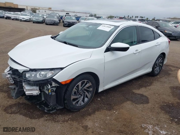 2018 Honda Civic Sedan EX with VIN 19XFC2F70JE207983, listed as a IAAI auction lot 41872006 with 30,274 mi miles. Bid and sale history available at carsss.com. Image 2.