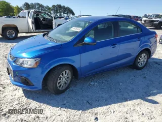 2020 Chevrolet Sonic LT with VIN 1G1JD5SB0L4143119, listed as a Copart auction lot 53456455 with 46,462 mi miles and Salvage title. Bid and sale history available at DreamBid. Image 1.