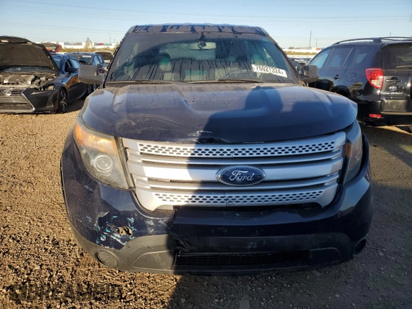 2014 Ford Utility Police Interceptor with VIN 1FM5K8AR8EGC26647, listed as a Copart auction lot 76027324 with 101,429 mi miles and Salvage Title. Bid and sale history available at carsss.com. Image 5.