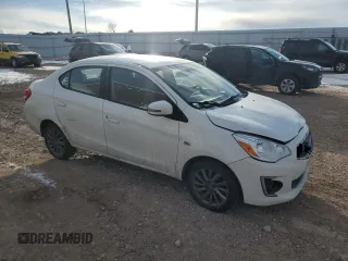 2017 Mitsubishi Mirage G4 SE with VIN ML32F4FJ1HHF11654, listed as a Copart auction lot 83892664 with 59,292 mi miles and Salvage Title. Bid and sale history available at carsss.com. Image 4.