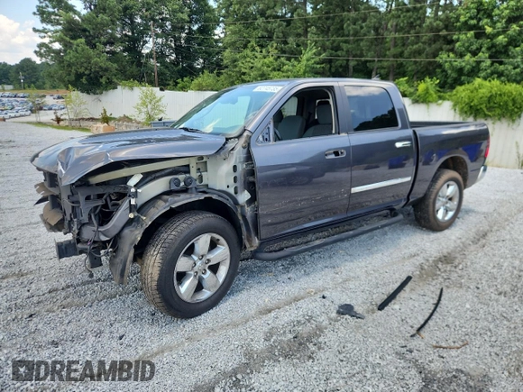 2016 Ram 1500 Lone Star with VIN 1C6RR6LT0GS221609, listed as a Copart auction lot 62745735 with 139,390 mi miles and Salvage title. Bid and sale history available at DreamBid. Image 1.