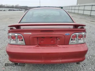 1997 Ford Mustang with VIN 1FALP4040VF152793, listed as a Copart auction lot 48961315 with 200,942 mi miles and Salvage Title. Bid and sale history available at carsss.com. Image 6.