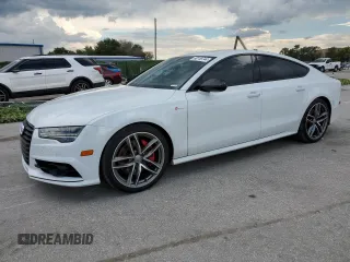 2017 Audi A7 Premium Plus with VIN WAUW3AFCXHN064549, listed as a Copart auction lot 60149744 with 90,413 mi miles and Salvage Title. Bid and sale history available at carsss.com. Image 1.