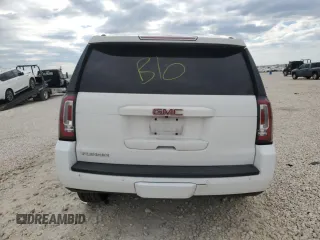 2017 GMC Yukon SLT with VIN 1GKS1BKCXHR268977, listed as a Copart auction lot 70620484 with 0 mi miles and Salvage Title. Bid and sale history available at carsss.com. Image 6.