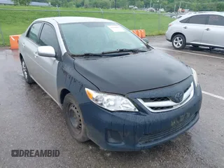 2011 Toyota Corolla L with VIN 2T1BU4EE5BC563739, listed as a IAAI auction lot 42188983 with 192,801 mi miles. Bid and sale history available at carsss.com. Image 1.