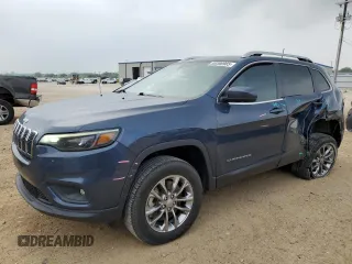2021 Jeep Cherokee Latitude Lux z VIN 1C4PJMMX3MD105737, wystawiony jako Copart lot #55386985 z przebiegiem 122 672 mil mil oraz Szkoda całkowita • Salvage title. Historia ofert i sprzedaży dostępna na DreamBid. Obrazek 1.