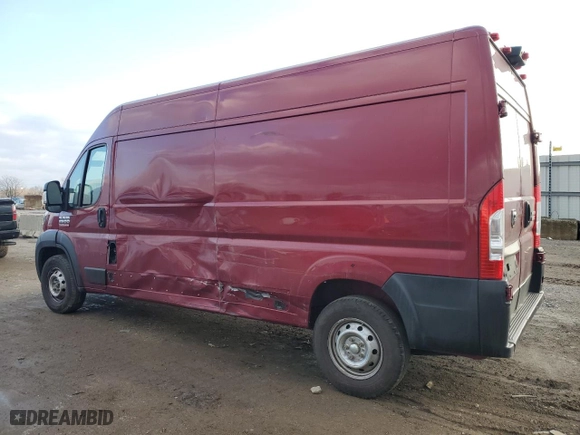 2021 Ram ProMaster Cargo Van with VIN 3C6LRVDG0ME579177, listed as a Copart auction lot 84219214 with 179,671 mi miles and Salvage Title. Bid and sale history available at carsss.com. Image 2.