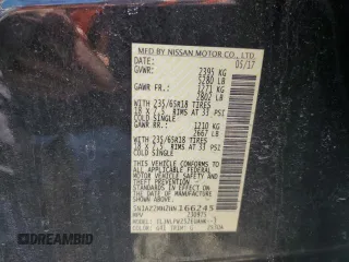 2017 Nissan Murano S with VIN 5N1AZ2MH2HN166245, listed as a Copart auction lot 47390505 with 71,371 mi miles and Salvage Title. Bid and sale history available at carsss.com. Image 13.