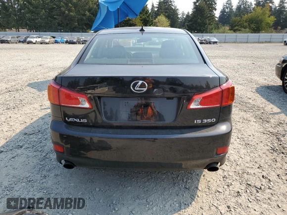 2009 Lexus IS 350 with VIN JTHBE262292016649, listed as a Copart auction lot 70616304 with 114,322 mi miles and Salvage Title. Bid and sale history available at DreamBid. Image 6.
