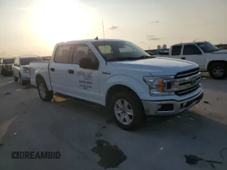 2019 Ford F-150 XL with VIN 1FTEW1CB9KKD94886, listed as a Copart auction lot 58865605 with 181,452 mi miles and Salvage title. Bid and sale history available at DreamBid. Image 4.