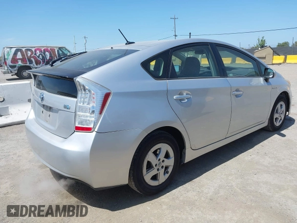 2010 Toyota Prius II with VIN JTDKN3DU1A1094572, listed as a IAAI auction lot 42089100 with 249,980 mi miles. Bid and sale history available at carsss.com. Image 4.