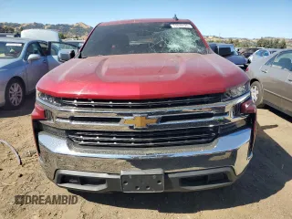 2019 Chevrolet Silverado 1500 LT with VIN 1GCRWCEDXKZ351645, listed as a Copart auction lot 71639124 with 29,393 mi miles and Salvage Title. Bid and sale history available at DreamBid. Image 5.