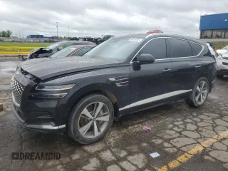 2022 Genesis GV80 z VIN KMUHBDSB2NU091420, wystawiony jako Copart lot #58055855 z przebiegiem 34 207 mil mil oraz Czysty tytuł • Clean title. Historia ofert i sprzedaży dostępna na DreamBid. Obrazek 1.