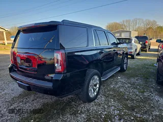 2015 GMC Yukon SLE with VIN 1GKS1AKC0FR684558, listed as a Copart auction lot 49181505 with 156,305 mi miles and Clean Title. Bid and sale history available at carsss.com. Image 4.