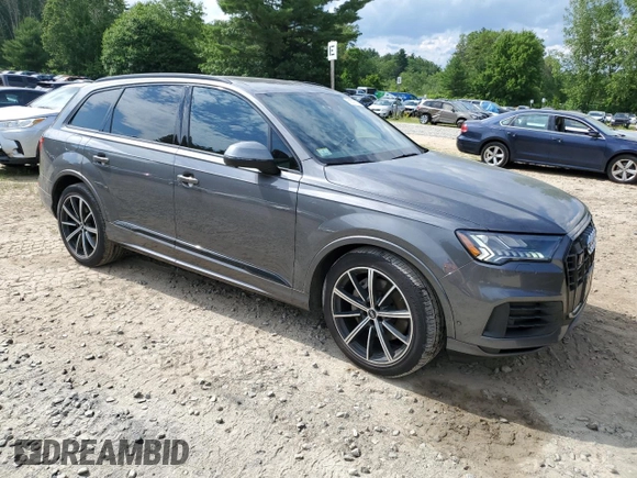 2020 Audi Q7 Prestige with VIN WA1VXAF74LD008248, listed as a Copart auction lot 62575575 with 108,279 mi miles and Clean title. Bid and sale history available at DreamBid. Image 4.