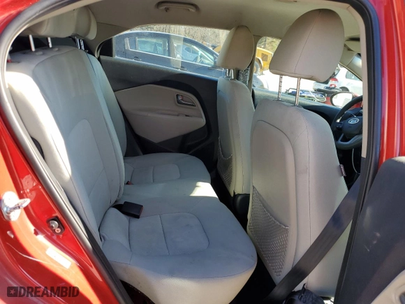 2012 Kia Rio LX with VIN KNADM5A30C6019304, listed as a Copart auction lot 44544055 with 171,338 mi miles and Salvage Title. Bid and sale history available at carsss.com. Image 10.
