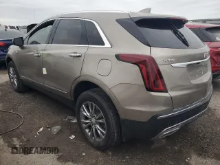2022 Cadillac XT5 FWD Premium Luxury with VIN 1GYKNCRS1NZ126722, listed as a Copart auction lot 49588515 with 0 mi miles and Non Repairable. Bid and sale history available at carsss.com. Image 2.