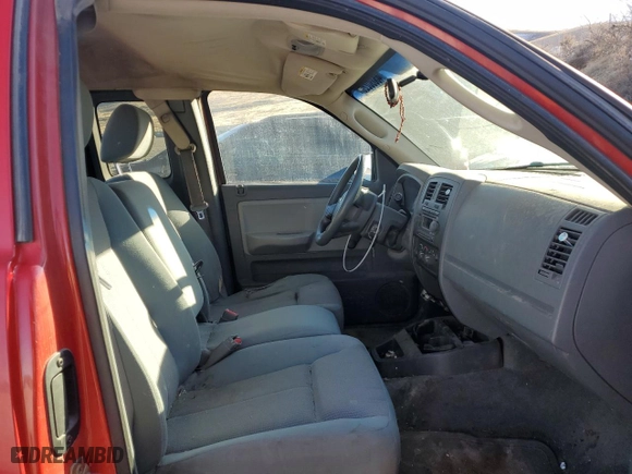 2005 Dodge Dakota ST with VIN 1D7HW22K65S260822, listed as a Copart auction lot 45390225 with 0 mi miles and Clean Title. Bid and sale history available at carsss.com. Image 10.