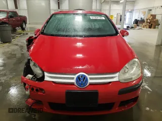 2007 Volkswagen Rabbit with VIN WVWAR71K17W023507, listed as a Copart auction lot 51304195 with 164,047 mi miles and Salvage Title. Bid and sale history available at carsss.com. Image 5.
