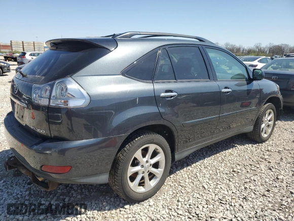 2008 Lexus RX with VIN 2T2HK31U58C054603, listed as a Copart auction lot 53490215 with 218,567 mi miles and Salvage Title. Bid and sale history available at carsss.com. Image 3.