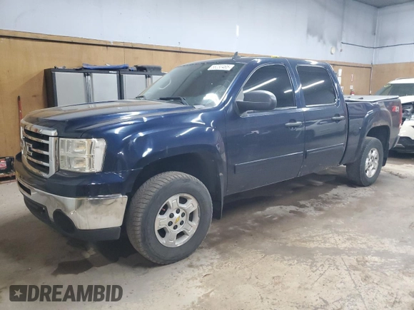 2012 GMC Sierra 1500 SLE z VIN 3GTP2VE79CG205232, wystawiony jako Copart lot #58230465 z przebiegiem 126 320 mil mil oraz Czysty tytuł • Clean title. Historia ofert i sprzedaży dostępna na DreamBid. Obrazek 1.
