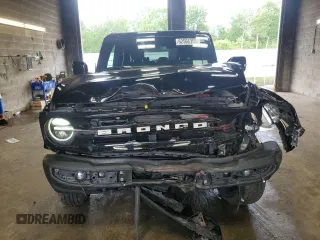 2023 Ford Bronco with VIN 1FMEE5DP3PLB48496, listed as a Copart auction lot 62566355 with 48,307 mi miles and Salvage title. Bid and sale history available at DreamBid. Image 5.