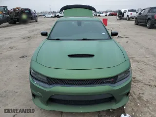 2019 Dodge Charger R/T with VIN 2C3CDXCTXKH633124, listed as a Copart auction lot 43935055 with 106,184 mi miles and Salvage Title. Bid and sale history available at carsss.com. Image 5.