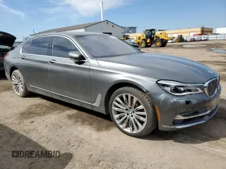 2016 BMW 7 Series 750i xDrive with VIN WBA7F2C56GG415175, listed as a Copart auction lot 49681075 with Not Provided miles and Clean Title. Bid and sale history available at carsss.com. Image 4.