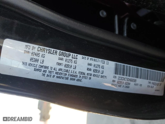 2013 Dodge Charger RT Plus with VIN 2C3CDXCT6DH666589, listed as a Copart auction lot 51391685 with 152,254 mi miles and Salvage Title. Bid and sale history available at carsss.com. Image 15.