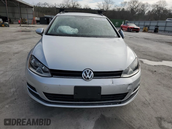 2017 Volkswagen Golf SportWagen S with VIN 3VWA17AU8HM502255, listed as a Copart auction lot 43334015 with 30,149 mi miles and Salvage Title. Bid and sale history available at carsss.com. Image 5.
