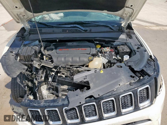 2019 Jeep Compass Limited with VIN 3C4NJDCB9KT618950, listed as a Copart auction lot 53464175 with 123,247 mi miles and Clean title. Bid and sale history available at DreamBid. Image 12.