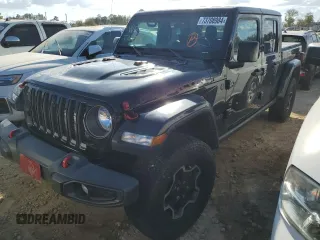 2022 Jeep Gladiator Rubicon with VIN 1C6JJTBG8NL117528, listed as a Copart auction lot 73708984 with Not provided miles and Non repairable. Bid and sale history available at DreamBid. Image 1.