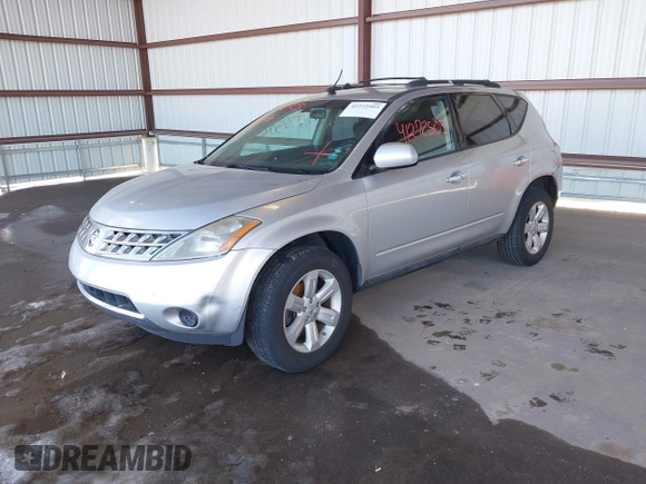 2007 Nissan Murano SL z VIN JN8AZ08T17W509518, wystawiony jako IAAI lot #41272503 z przebiegiem 182 043 mil mil oraz . Historia ofert i sprzedaży dostępna na DreamBid. Obrazek 2.