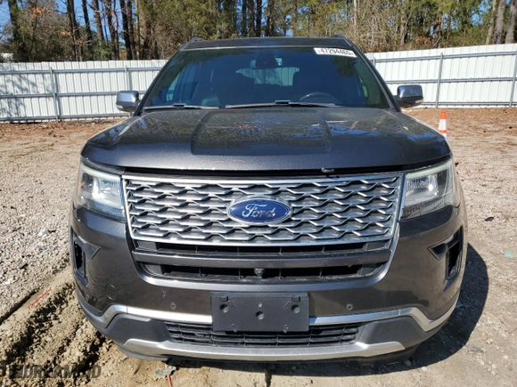 2018 Ford Explorer Platinum with VIN 1FM5K8HT9JGA46993, listed as a Copart auction lot 47294465 with 102,966 mi miles and Salvage Title. Bid and sale history available at carsss.com. Image 5.