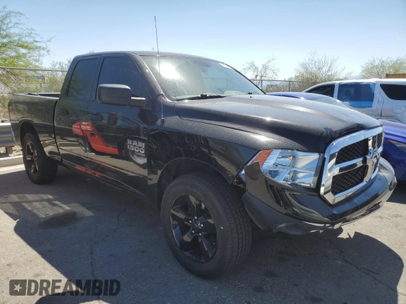 2022 Ram 1500 Tradesman with VIN 1C6RR6FG7NS154972, listed as a Copart auction lot 49176005 with 35,662 mi miles and Salvage title. Bid and sale history available at DreamBid. Image 4.