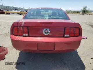 2005 Ford Mustang Deluxe with VIN 1ZVFT80N355107272, listed as a Copart auction lot 58216885 with 126,742 mi miles and Salvage title. Bid and sale history available at DreamBid. Image 6.