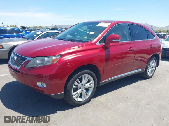 2010 Lexus RX 450h with VIN JTJZB1BA8A2003499, listed as a IAAI auction lot 42170451 with 167,806 mi miles and . Bid and sale history available at DreamBid. Image 2.