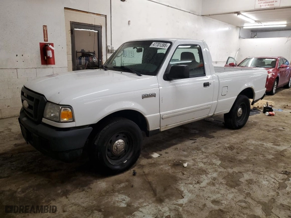 2006 Ford Ranger XL with VIN 1FTYR10U66PA46272, listed as a Copart auction lot 47701395 with 201,514 mi miles and Clean Title. Bid and sale history available at carsss.com. Image 1.